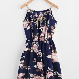 Blue flower dress
